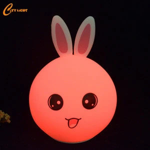 New Smart Sensor LED Silicone night lights for kids bedside lamp touch