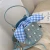 Import New style bucket girl tote set beach shoulder straw bag with pearl from China