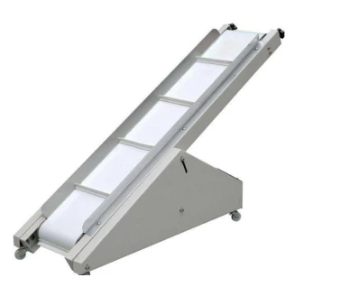 New Version Material Handling Equipment-Output Conveyor Belt Systems For Finished Bags Or Cartons