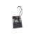 Import Newest black paper garment hang tags clothing swing tag  virgin curly hair extension tag from China