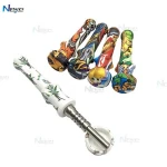 Newjoy Pipa Para Fumar Pipes Smoking Silicone Smoking Pipes With Titanium Nail Honey Straw Soc Portable Nector Collector Dab Rig