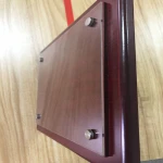 Noble  High Quality Acrylic Name Plate Wood Plaque Trophy