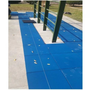 Non-slip Rubber Playground Tiles For Play Area