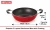 Import non stick cookware sets new design latest high resistant Non-Stick Gas Compatible Superior Quality 5 Piece Cookware Combo Set with Red and Black Color from India