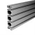Import ODM t slot aluminum extrusion  aluminium profile 40x160 from China