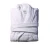 Import OEM 500gsm white cotton shawl terry velour hotel bathrobe from China