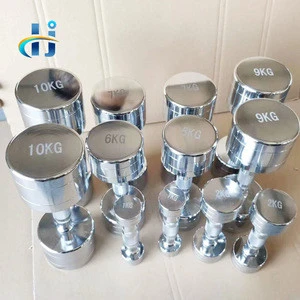 OEM Chrome Plated Steel Investment Casting Precision Casting Machining Dumbbells,Precision Lost Wax Investment Casting Dumbbells