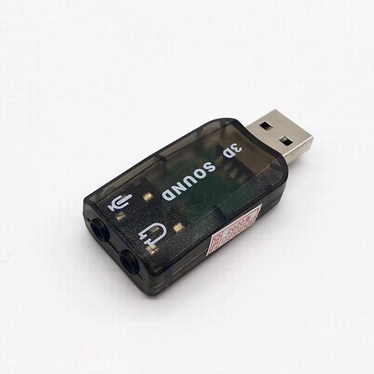 OEM External Usb Sound Card 5.1 Channel Audio Card Adapter