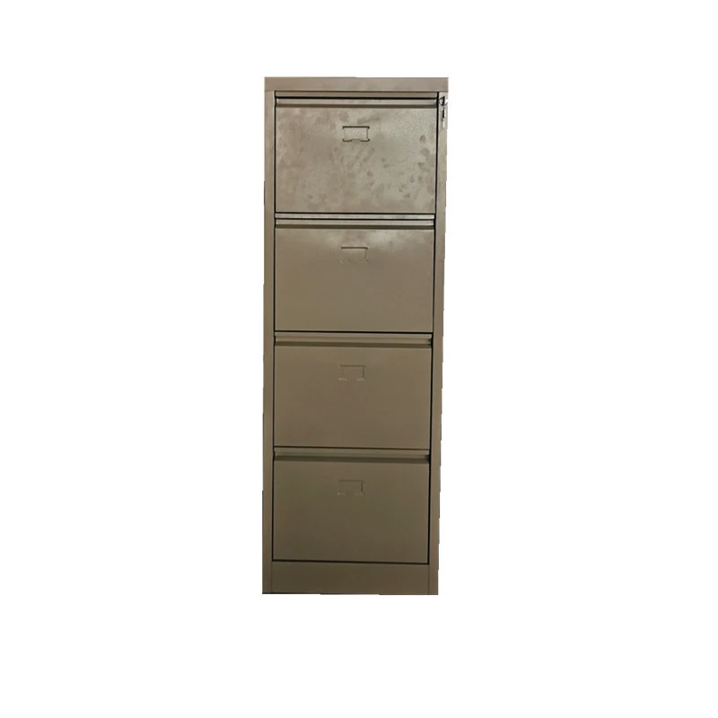 Office Furniture Popular Design Warm Grey 4 Drawer Steel Cabinet For Office Home Using