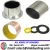 Import oilless bushing/bimetal bush material bi-metal bearing accessories/Flanged Bushes from China