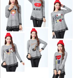 Online Shopping India Pullover Sweater Woman Long Sleeve Shirt Sweater