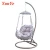 Import outdoor and indoor garden beach metal patio swing patio wrought iron chair from China