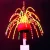 Import outdoor colorful LED Christmas firework light SR006 from China