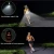 Import Outdoor Night Running Light Led Chest Light Running Back Warning Sport Running Light With Rechargeable Battery USB Cable from China
