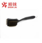 Outdoor Stainless Steel Grill Cleaner Tool BBQ Safe Scraper Barbeque Cleaning Accessory