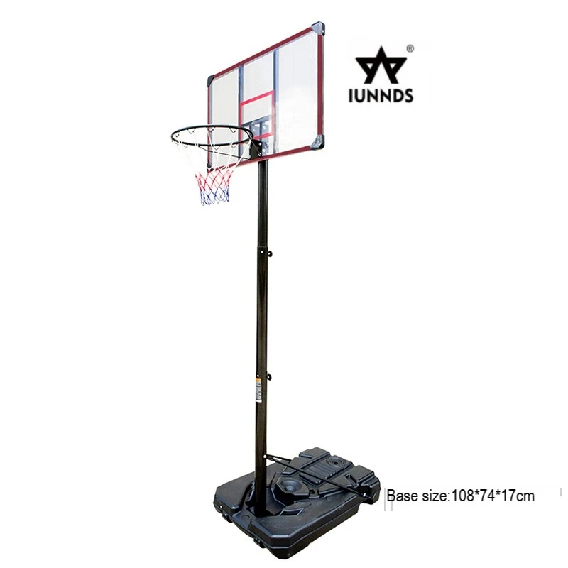 Outdoor youth 10 feet basket ball board stand base basketball goal hoop on wheels
