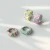Import OUYE 2021 INS Fashion Simple handmade colorful polymer clay rings clays Wholesale women jewelry chunky clay ring from China