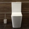 p trap toilet black satin  back to wall wc soft seat Ceramic bidet wash closet  combo dual flush cistern tank square closestool