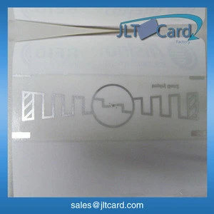 Passive Remarkable Programmable UHF NFC Sticker RFID Windshield Tag RFID for Parking Management System