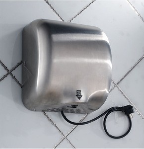 PATE Hand Dryer SUS 304 Stainless Steel Material Brush Sensor Hotel Dryer Quick Hand Dryer