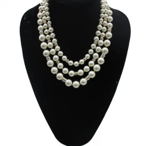 Pearl necklace fashion women&#x27;s new tennis Necklace Jewelry Wedding Party