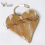 pendant on Christmas tree art Style wood Crafts handmade Christmas decoration supplies