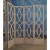 Import Perforated folding movable screen made of Antique Wood     folding screen partition from China