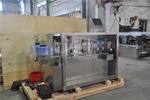 Pharmaceutical automatic ampoule filling and sealing machine