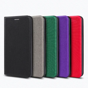 Phone Accessories Case PU Leather Book Wallet Vintage style Flip Cover With Card Holder