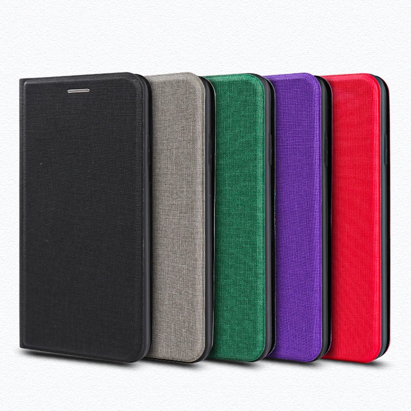 Phone Accessories Case PU Leather Book Wallet Vintage style Flip Cover With Card Holder