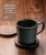 Import photography props Waterproof Minimalist black walnut  coffee coaster from China