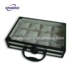 pink  custom logo   layaway box acrylic box briefcase watch