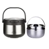 Pinkah high quality efficient energy saving re-cooking double wall stainless steel vacuum thermal magic cooker