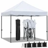 Pixingke Outdoor Canopy Tent 10X10 Waterproof PU Fabric Gazebo for Trade Show