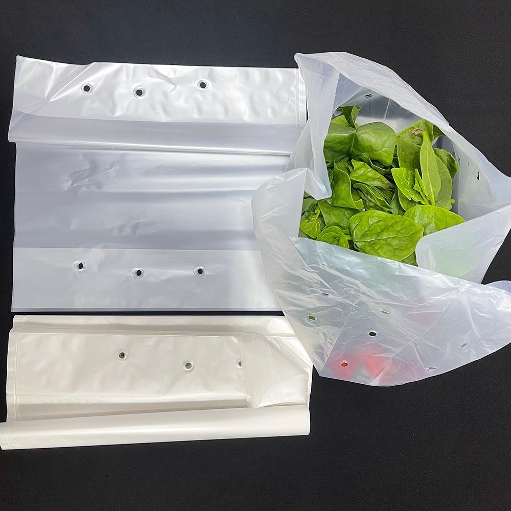 PLA Material Degradable Vegetable Shopping Compostable Bag
