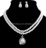 plastic decoration pearl in bulk cheap pearl jewelry set plastic pearl jewellery