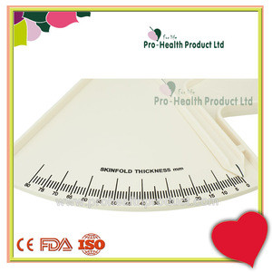 Plastic Personal Body Fat Skinfold Caliper Measurement