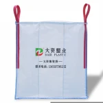 Plastic Pp   with Liner Vented Bulk big Bags Fibc Baffle Jumbo Bag Food Additives Food Grade 1000kg 1500kg