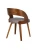 Import Popular Oak Wood Light Timber Wood Color PU Leather Walnut Seater Armless Coffee Shoh Design Home Furniture Dining Chair Fabric from China