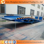 portable folded leg loading dock equipment