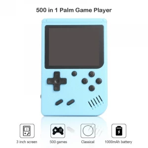 Portable Game Console 500 in 1 Retro Handheld Game Console Portable Mini Gamepad Player with Controller
