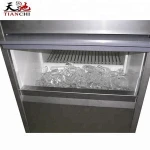 Portable pellet ice machine bullet type ice maker
