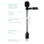Import Portable Wired Mic Lavalier Clip Lapel Microphone With Pouch For I phone Type c 3.5mm Plug For Conference Class from China