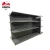 Import Powder coated cold rolled grocery steel shelf used for market fancy black steel frame store display rack shelving from China