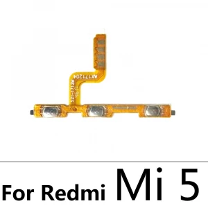 Power Switch On Off Volume Side Button Key Flex Cable For Xiaomi Redmi 3 3S 4a 4 Pro 4X  5a 5 Plus 6a 7a 8a 9a Replacement Parts