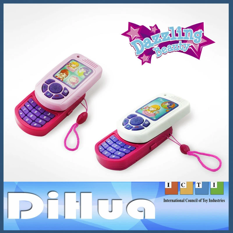 Pretend Girls Favorite Game Beauty Play Set Electronic Toy Kids Toy Plastic Beautiful Cell Phone for Girls