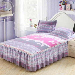 Printing rainbow Stripe Design king/Full Size fitted Bedspreads