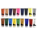 Professional 100 ML Plastic Tube Different Color Non-toxic Acrylic Paint For Art Painting Fabric Drawing