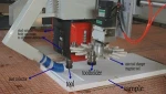 professional 5 axis CNC machine centre HSD air cooling spindle SH-3350