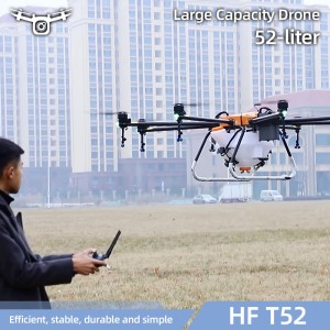 Professional 52L Portable Atomized Agriculture Crop Intelligent Spraying Drone for Farming Protection